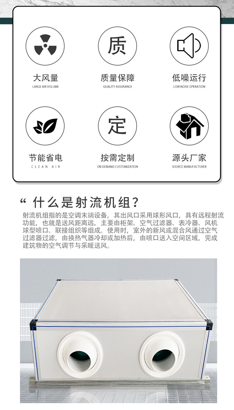 射流空调机组是一种高效、节能的空调设备吗？